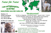 Futter und Ergnzungsfutter aus der Natur.